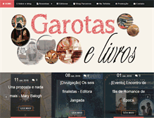 Tablet Screenshot of garotaselivros.com